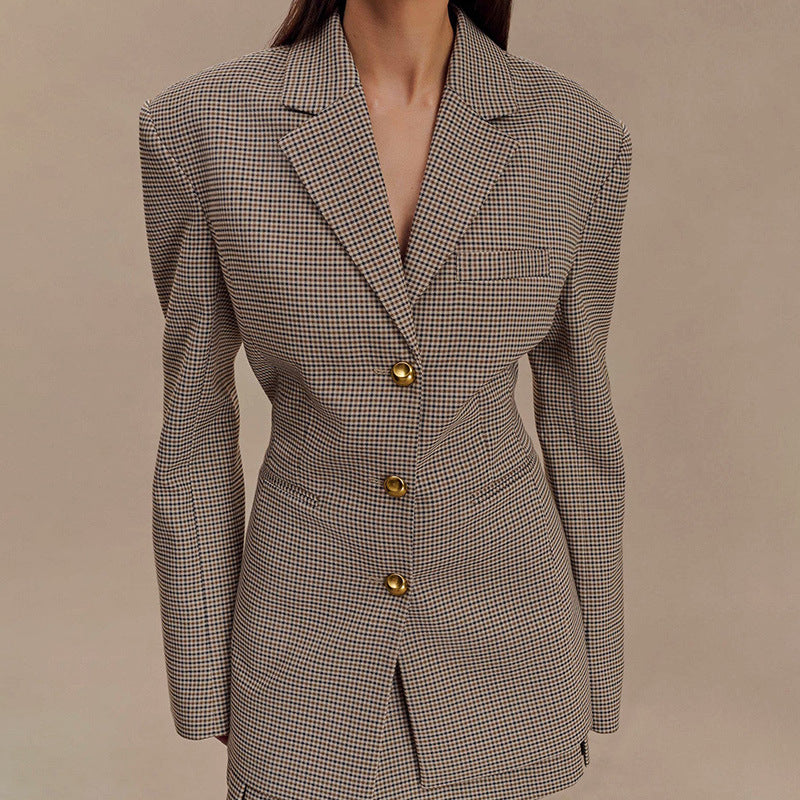 Elegant Lapel Blazer