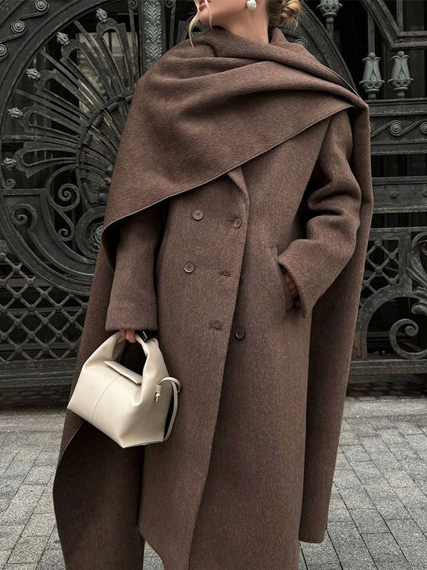 Collar Woolen Coat