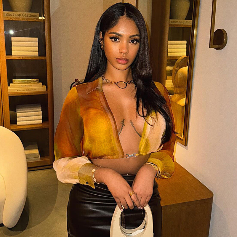 Design Hollow-out Top