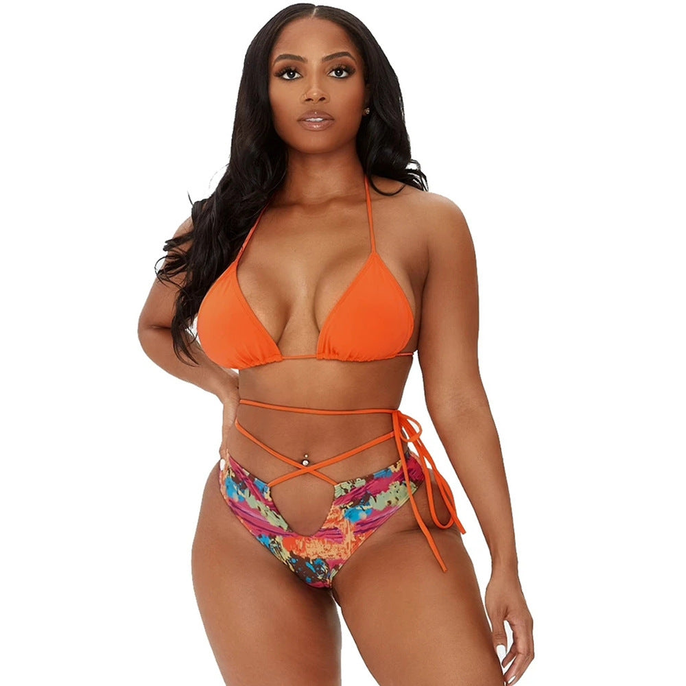 Bikini Waist Tie Suit